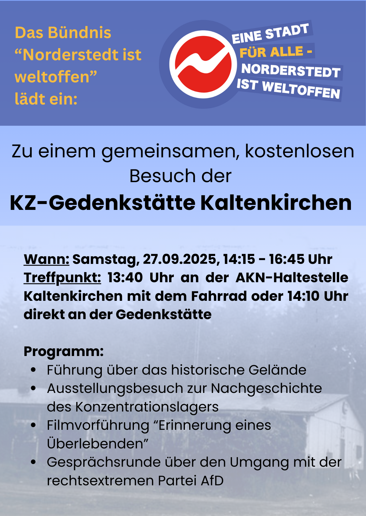 Flyer Vorderseite