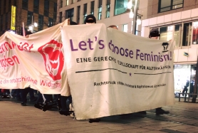 Transparent "lets choose feminism"