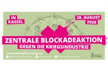 Zentrale Blockadeaktion am 28.8. in Kassel