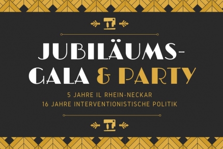 Jubiläum IL-Rhein-Neckar Jubiläumsgala und Party