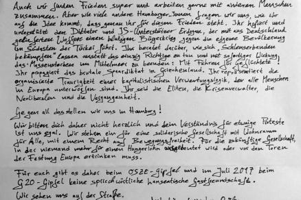 Brief an Frank-Walter Steinmeier gegen OSZE-Treffen