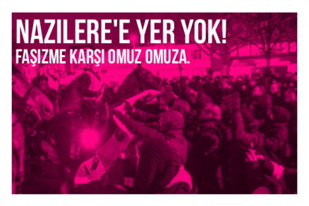 Nazilere'e yer yok! Nazilere'e yer yok!