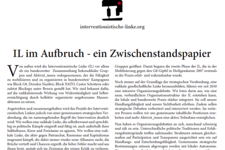 IL: Organisierungsdebatte IL: Organisierungsdebatte