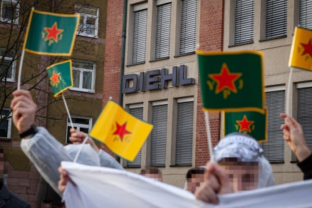 Aktion vor Diehl, Nürnberg, 2019