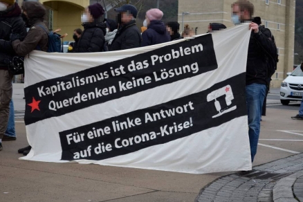Kapitalismus ist das Problem - Querdenken keine Lösung. Für eine linke Antwort auf die Corona-Krise! Kapitalismus ist das Problem - Querdenken keine Lösung. Für eine linke Antwort auf die Corona-Krise!