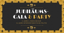 Jubiläumsgala und Party