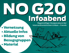 No-G20-Infoabend in Hamburg