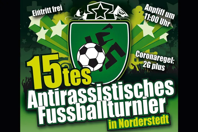 Flyer Antira Fußballunier