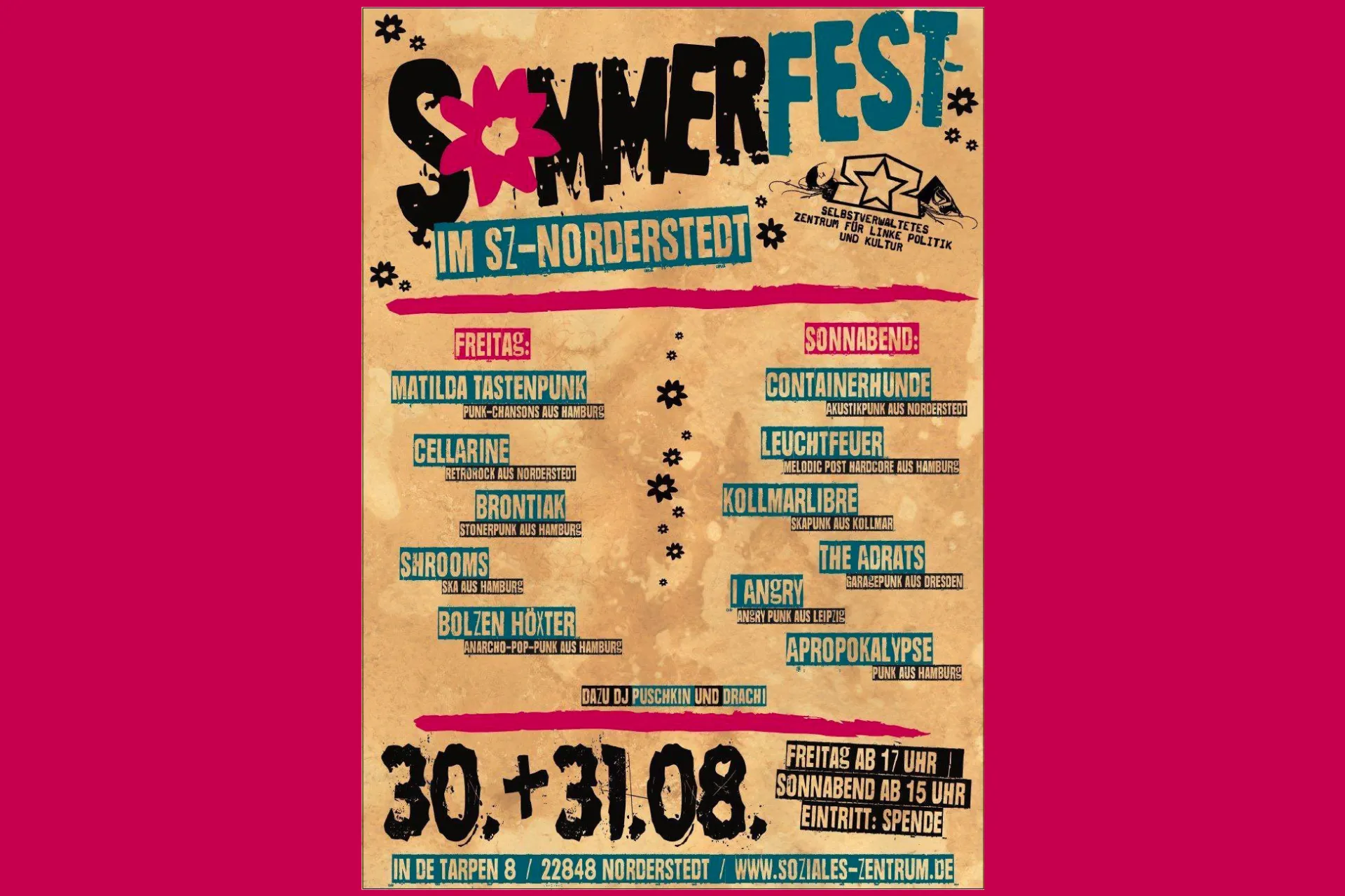 Flyer Sommerfest
