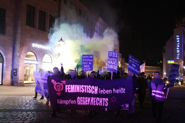 Feministisch leben heißt kämpfen gegen Rechts