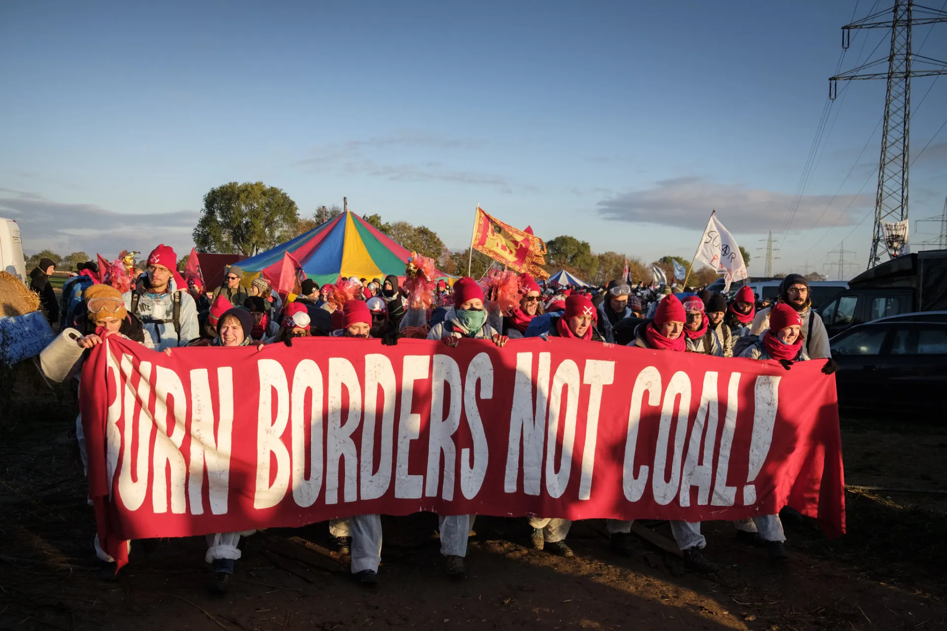 Burn borders