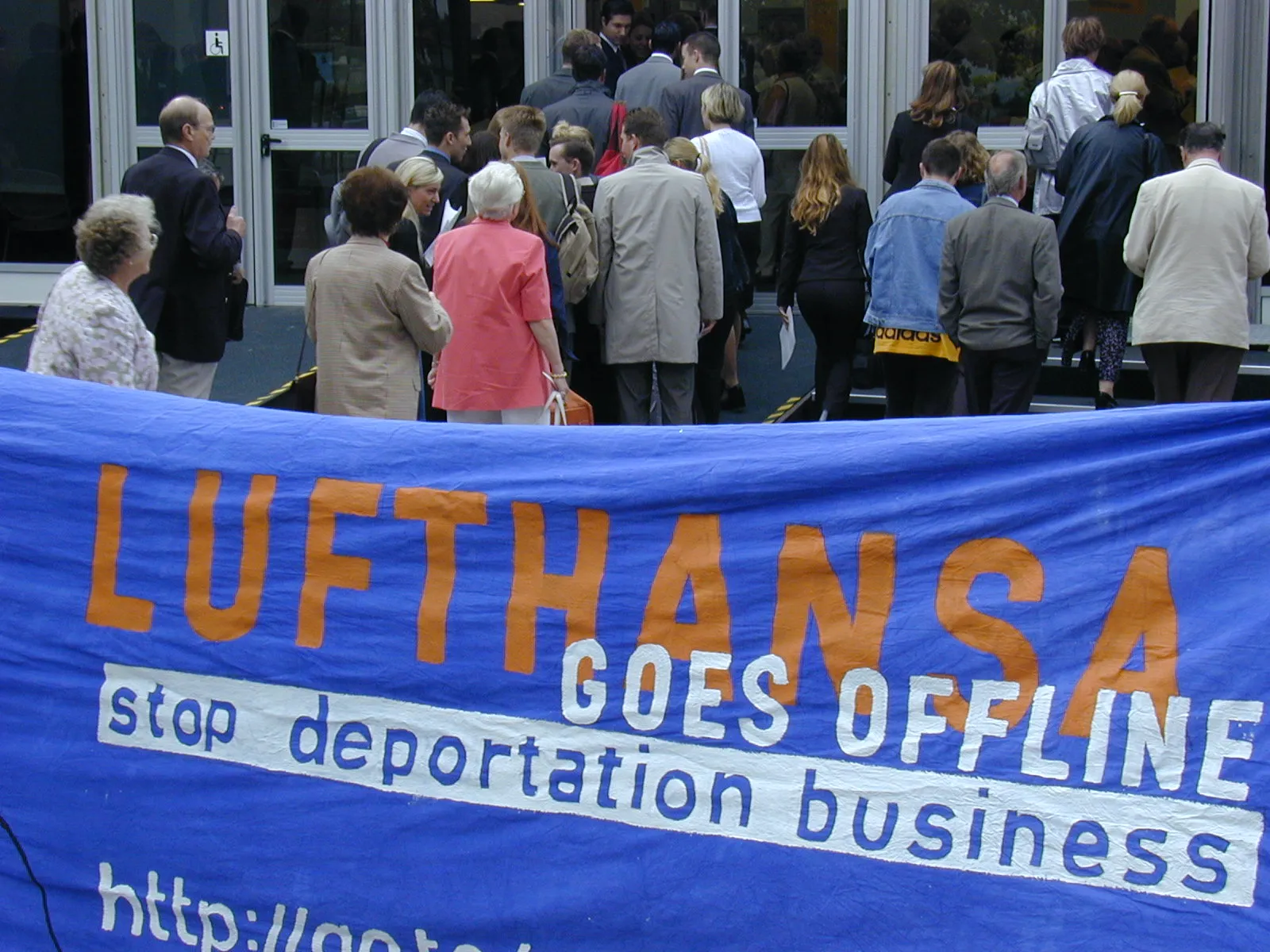 Lufthansa-Banner
