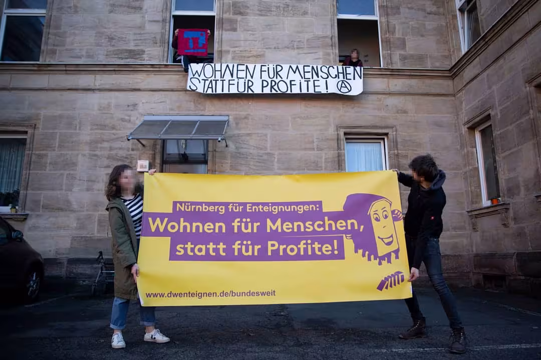 Transparent: Wohnen für Menschen, statt für Profite!