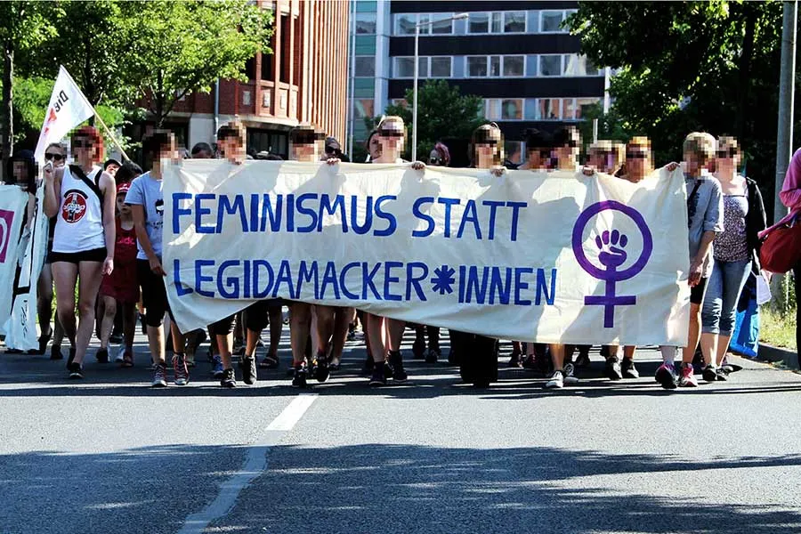 Feminismus statt Legida