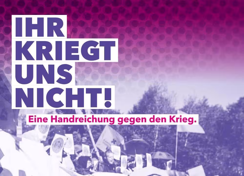 Ihr kriegt uns nicht!