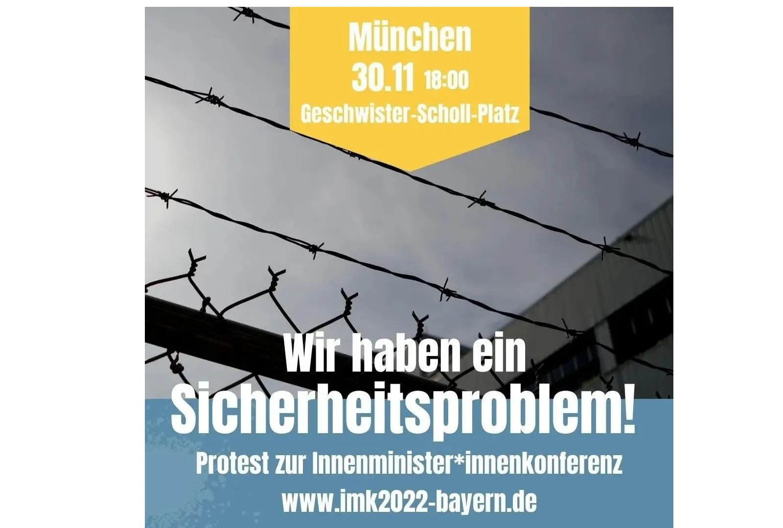 Wir haben ein Sicherheitsproblem! Antirassistische Demo