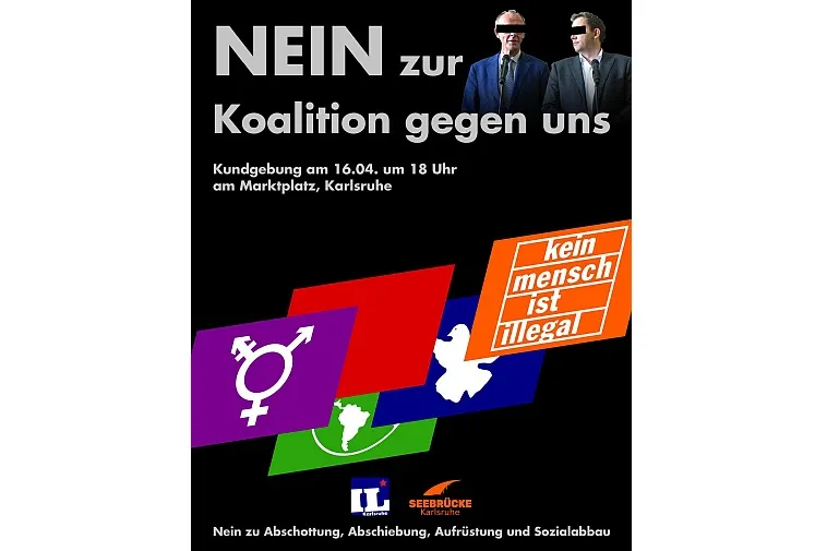 NEIN zur Koalition gegen uns!