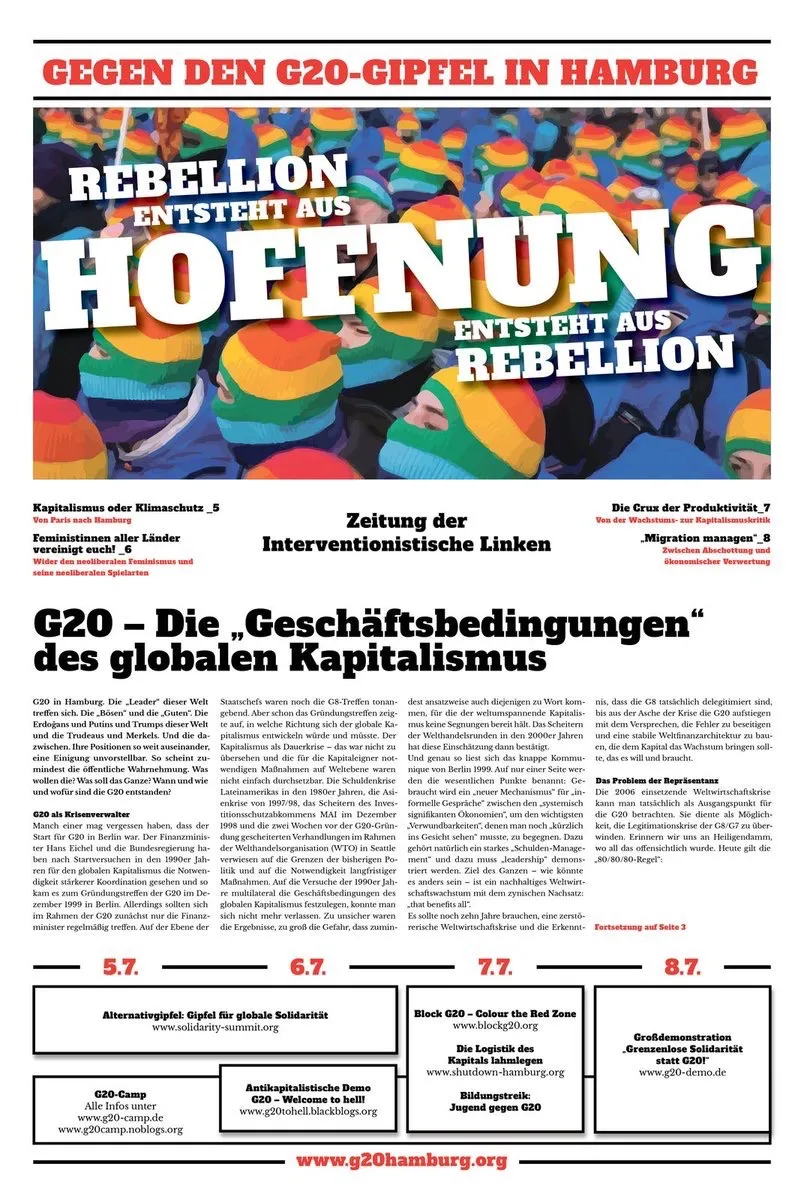 Die G20-Zeitung der [iL*]