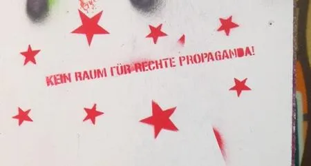 Kein Raum für rechte Progaganda!