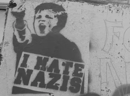 Stencil: I hate Nazis