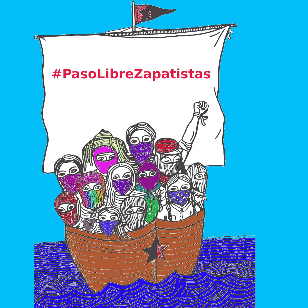 #PasoLibreZapatistas
