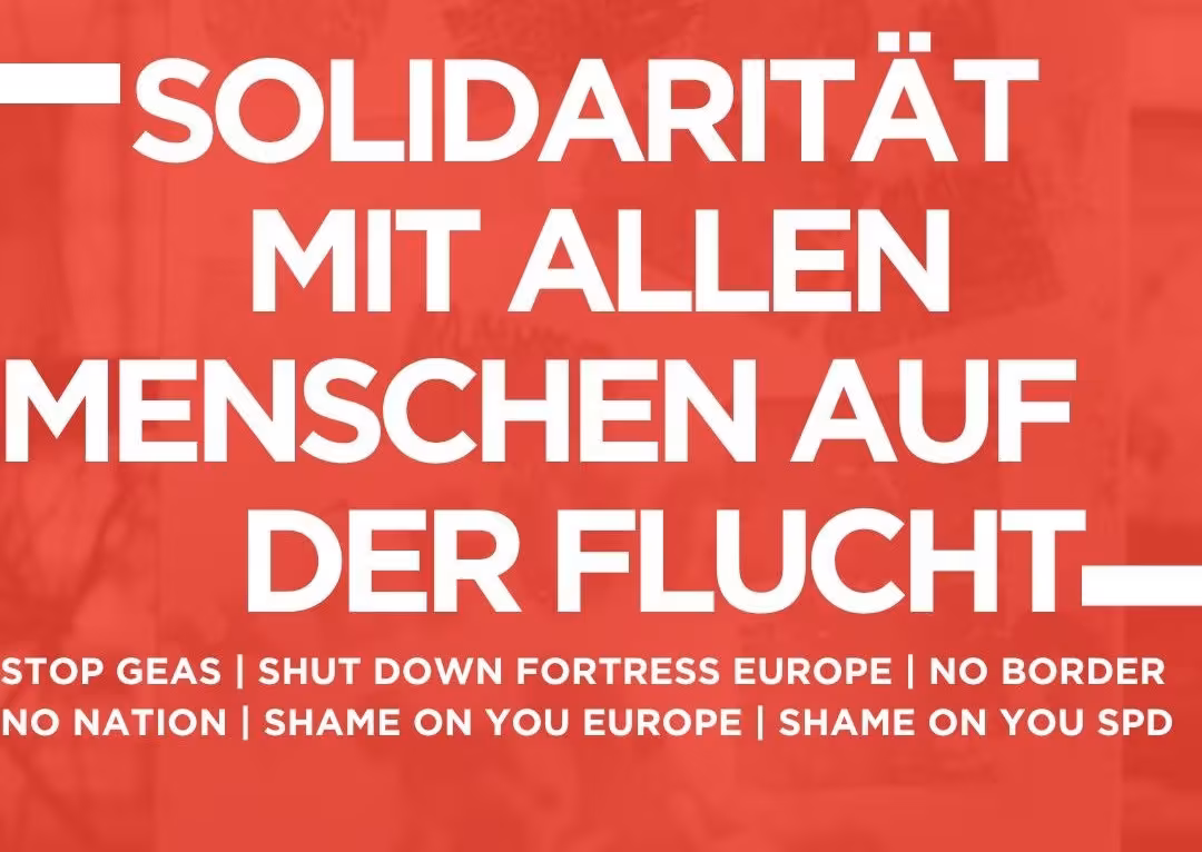 Solidarität mit allen Menschen auf der Flucht