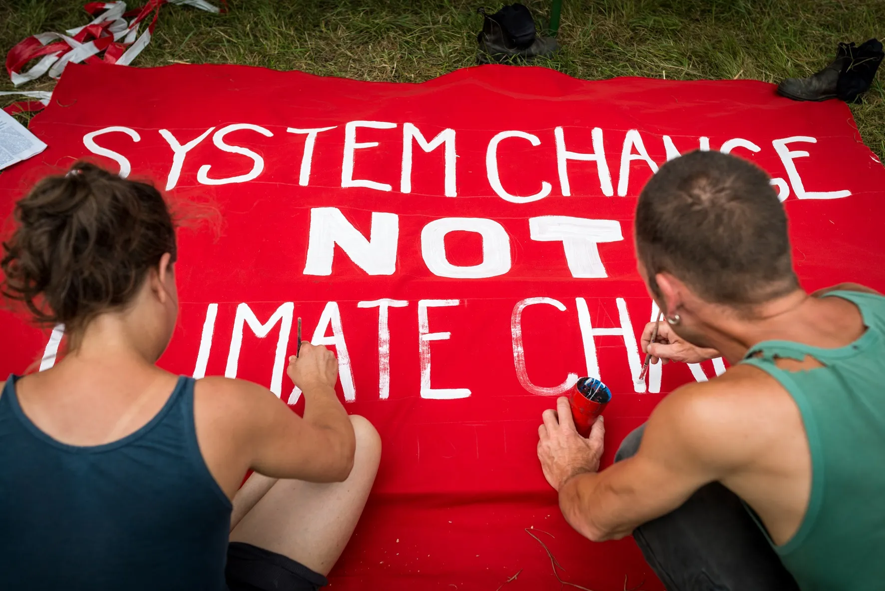 System change not climate change