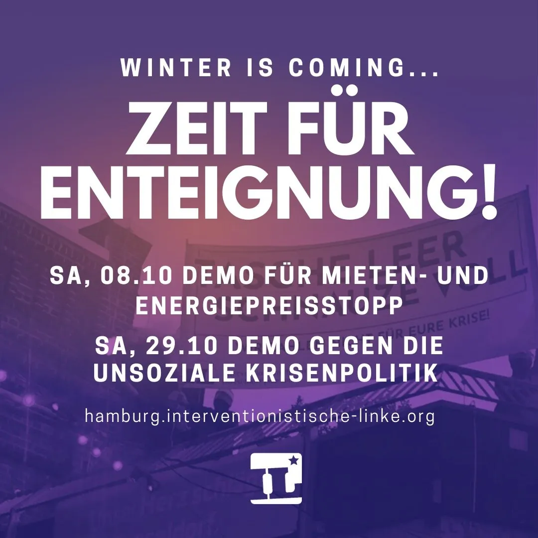 Winter is coming - Zeit für Enteignung!