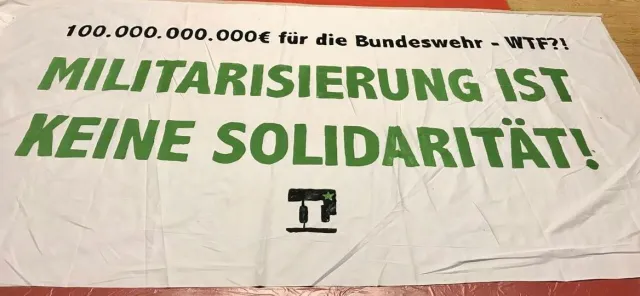 Militarisierung ist keine Solidarität