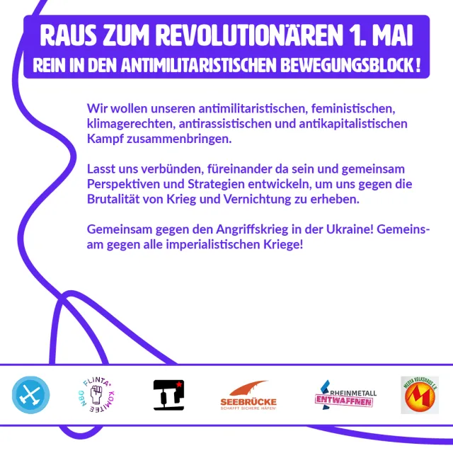 Raus zum revolutionaren 1. Mai