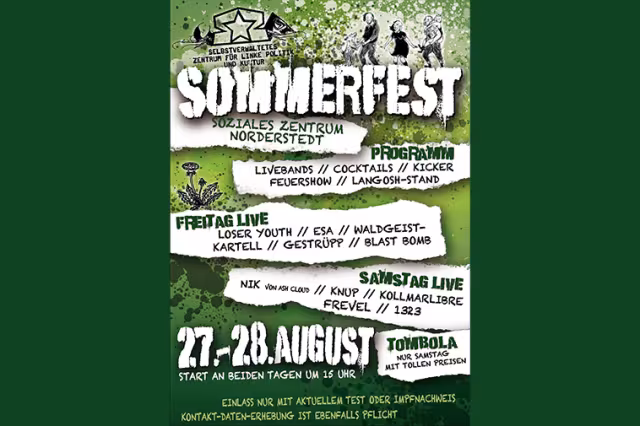 Flyer Sommerfest