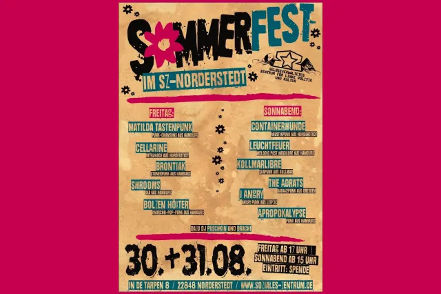 Flyer Sommerfest