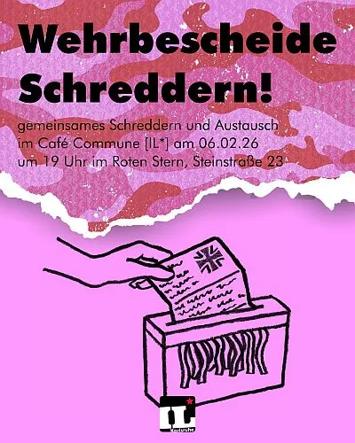 Wehrbescheide schreddern!