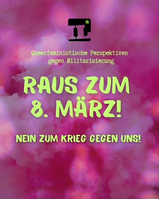 Raus zum 8. März!