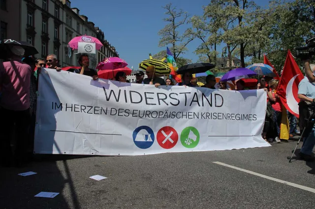 Blockupy Transparent