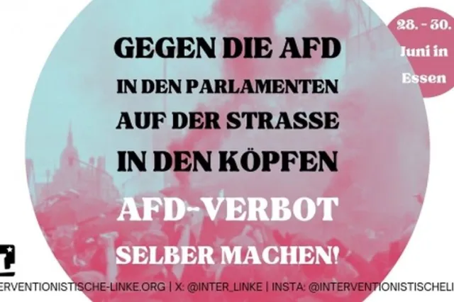 Gegen die afd in den parlamenten, auf der straße, in den köpfen sticker