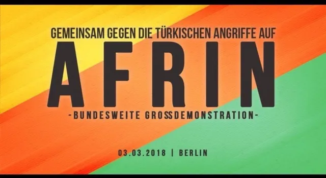 Gemeinsam gegen die türkischen Angriffe auf Afrin!