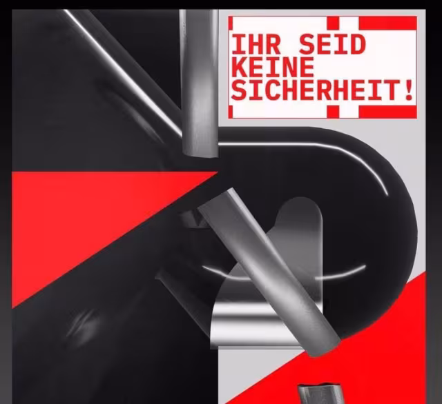 »Ihr seid keine Sicherheit« vom Aktionsbündnis Antirassismus