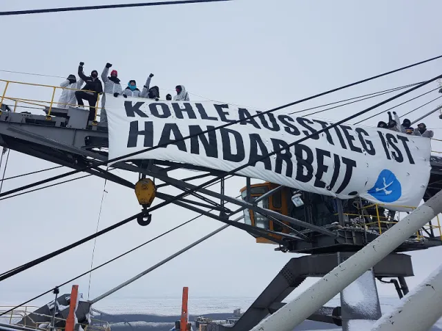 Bagger Besetzung Ende Gelände