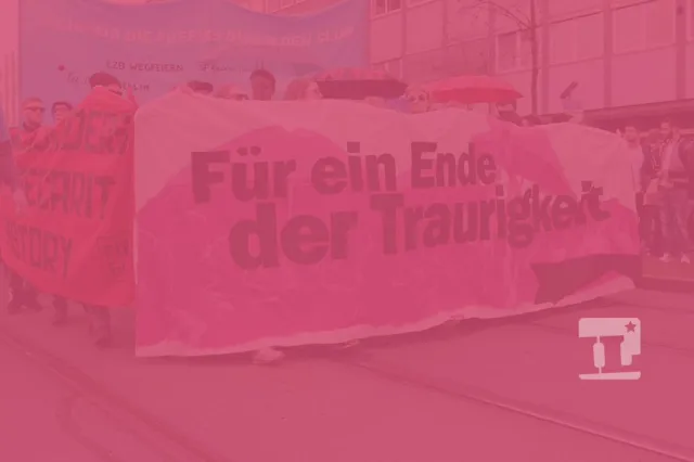 Das Ende der Traurigkeit - Banner