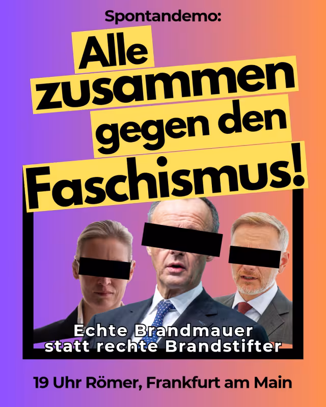 Alle zusammen gegen den Faschismus