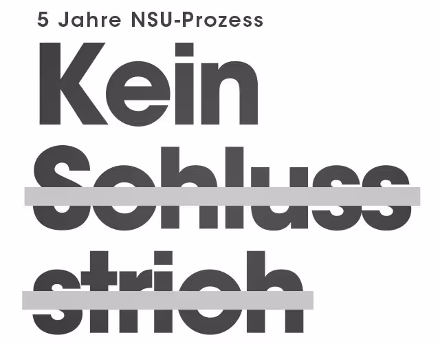 Kein Schlussstrich