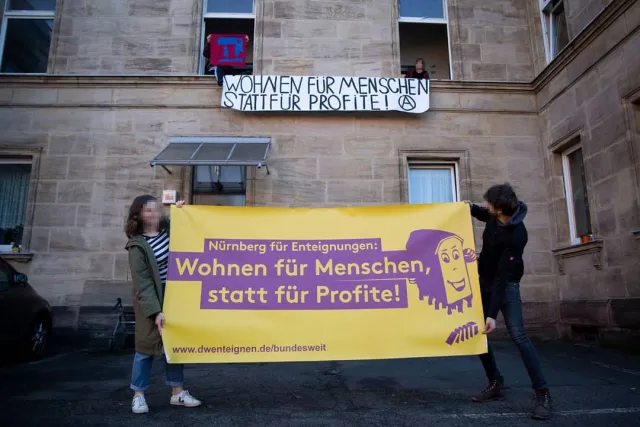 Transparent: Wohnen für Menschen, statt für Profite!