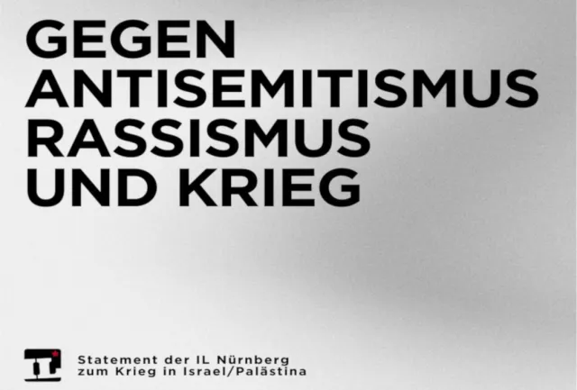 Gegen Antisemitismus, Rassismus und Krieg