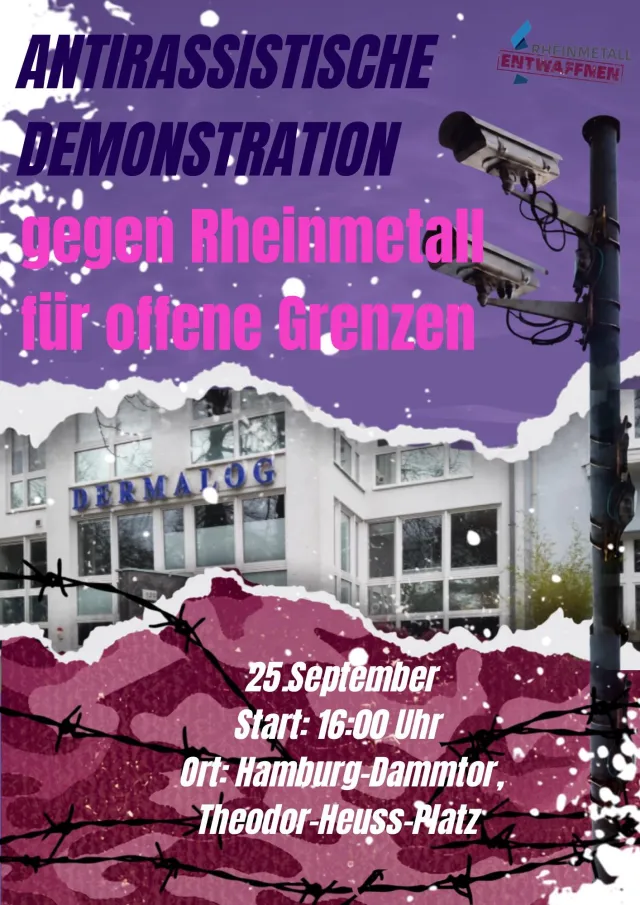 demoplakat antirassistische Demo