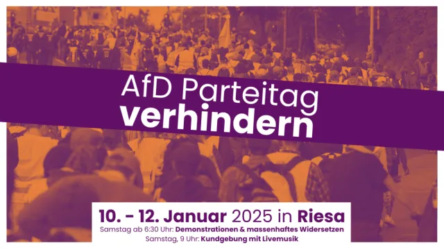 AfD-Parteitag verhindern