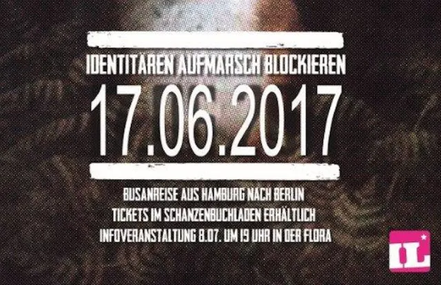 Identitären Aufmarsch blockieren