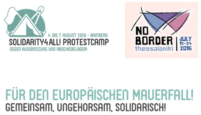 Für den europäischen Mauerfall! 