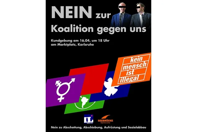 NEIN zur Koalition gegen uns!