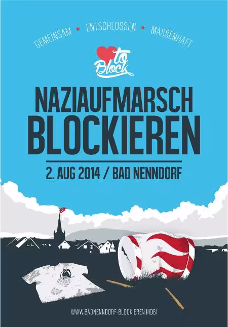 Naziaufmarsch blockieren